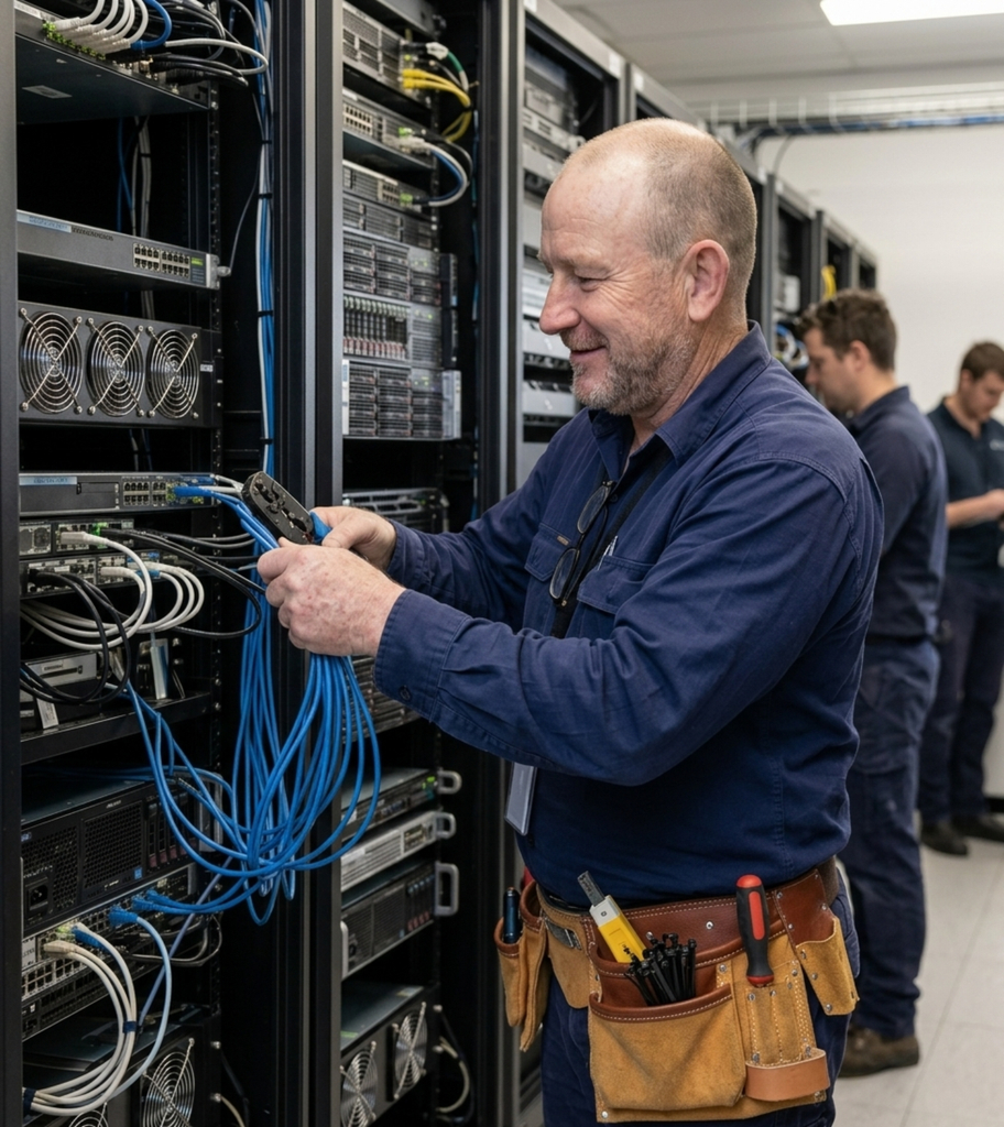 James Price - Network Diagrams and Documentation. James has hands on practical experience with Networking and Information Technology.